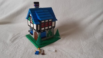 Кузнец из бетона Lego, уникальный замок Moc, похожий на 3739