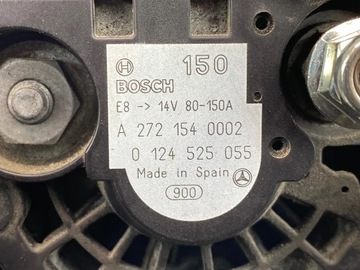 A154 ALTERNÁTOR MERCEDES W203 W204 W211 M272 2.5 3.0 3.5 A2721540002