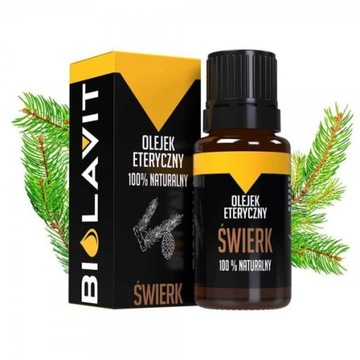 Olejek eteryczny świerkowy, świerk - 10 ml Bilovit