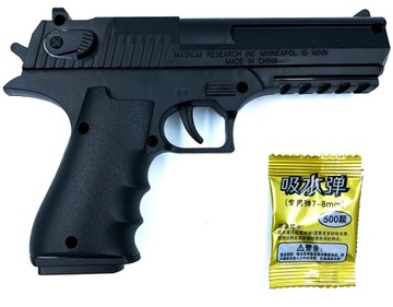 Żelowy pistolet desert eagle kulki wodne żelowe