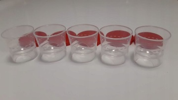 КОНТЕЙНЕРЫ КОРОБКИ ДЛЯ БАНОК 5 - 10 МЛ 20 ШТ.