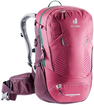 Plecak rowerowy Deuter Trans Alpine 28 SL ruby-bla