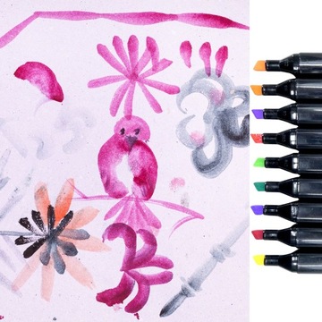 Маркеры АЛКОГОЛЬНЫЕ 168 шт. Маркеры Маркеры ДВУХСТОРОННИЕ Маркеры Набор + сумка