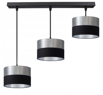 LAMPA WISZĄCA SUFITOWA LW-3AB1/2CZ/A LED,E27ABAŻUR