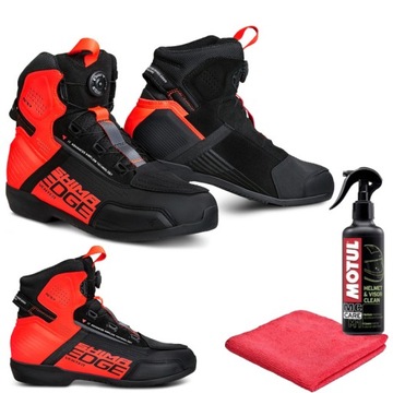 Buty motocyklowe SHIMA EDGE VENT Red 43