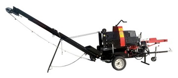 Piło łuparka spalinowa 12 ton 15 KM łupiarka kłody śr 38cm dł 55cm STIHL