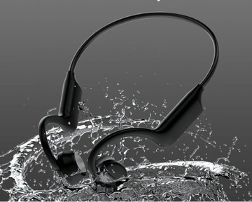 SŁUCHAWKI BEZPRZEWODOWE PRZEWODNICTWO KOSTNE BLUETOOTH SPORTOWE słuch s23