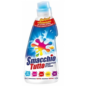 SMACCHIO TUTTO Skoncentrowany Odplamiacz do Tkanin do Walki z Plamami 250ml