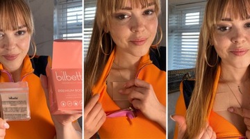 Свадебное белье, лента для груди + накладки на соски, 6 шт.