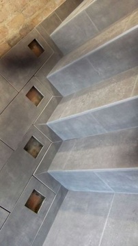Betonowe schody szare płytki na schody 30X60 ANTYPOŚLIZGOWE - NAJTANIEJ