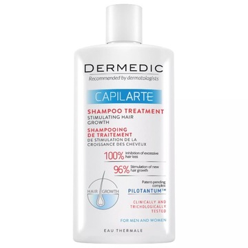 DERMEDIC CAPILARTE SZAMPON KURACJA STYMULUJĄCA WZROST WŁOSÓW 300 ml