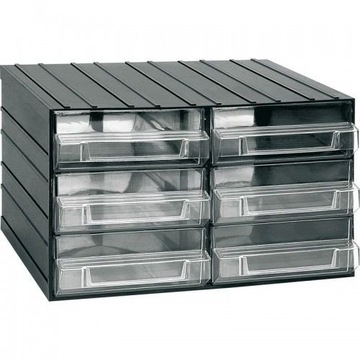 Organizer modułowy 6 szufladek 382 x 290 x 230mm