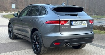 Jaguar F-Pace 2017 Jaguar F-Pace R Sport, Lampy LED, 2.0 D AWD 4x4, Bezwypadkowy Nowy Rozrzad, zdjęcie 3