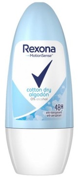 Rexona Cotton Dry antyperspirant roll on 50 ml