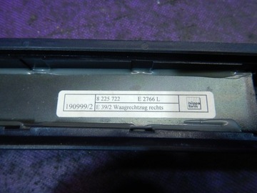 BMW E39 00-04 ROLETA DVEŘE PRAVÝ ZADNÍ 8225722