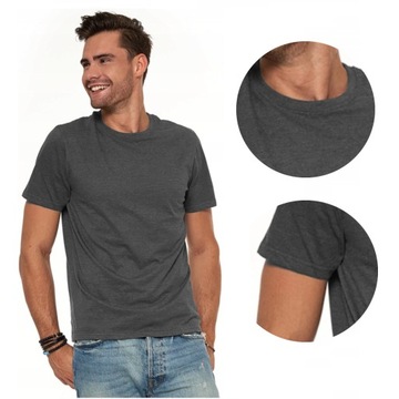 T-Shirt Koszulka Męska Bawełniana Krótki Rękaw TOP