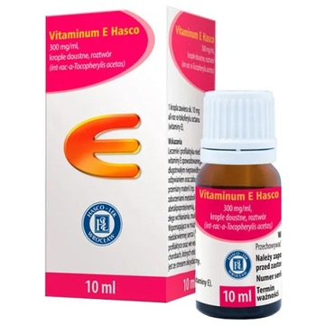 Vitaminum E witamina E w kroplach lek 10 ml