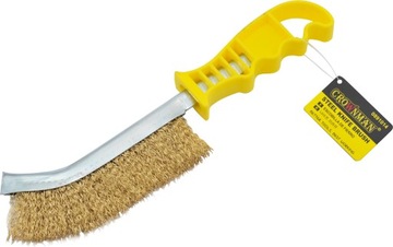 РУЧНАЯ ЩЕТКА ЛАТУННАЯ С ШРЕЗЬЮ 175г