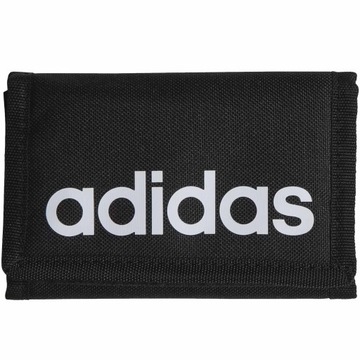 ADIDAS ESSENTIALS WALLET HT4741 SPORTOWY MIĘKKI PORTFEL SKŁADANY CZARNY