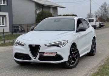 Alfa Romeo Stelvio SUV Facelifting 2.0 Turbo 280KM 2020 Alfa Romeo Stelvio VELOCE Q4 full opcja PISEMNA GWARANCJA w cenie Transp, zdjęcie 7