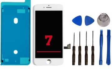 Wyświetlacz Ekran LCD iPhone 7 White Narzędzia (1)