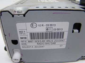 Ford Focus Mk3 - Sony Radio