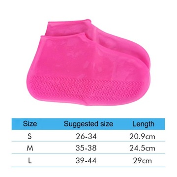 Водонепроницаемые силиконовые кемпинги для кемпинговых туфель складывают не -скользящие силиконовые красные