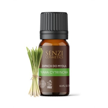 Zapach do Mydła Mydeł Aromat Olejek Zapachowy Do Mydła 10ml TRAWA CYTRYNOWA