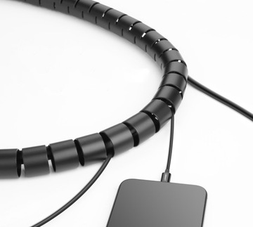 Кабельный органайзер в трубке UGREEN LP121 5м черный