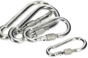 КАРАБИН ВИТОЙ КАРИН 100 ММ ВЕРЕВОЧНЫЙ КРЮК