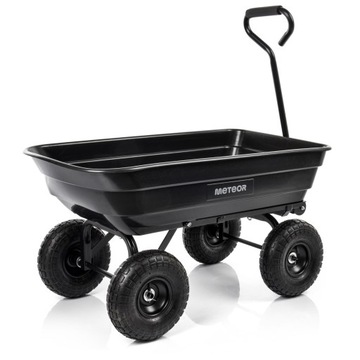 ТРАНСПОРТНЫЙ ГРУЗОВИК, САМОСВАЛ, тачка МЕТЕОР, вместительная, поворотная ось, большие колеса