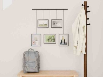 Фотодисплей, черный, мульти, 5 рамок EXHIBIT Umbra