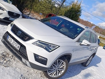 Seat Ateca SUV 1.4 EcoTSI 150KM 2017 Seat Ateca FUL Leed Kamera Bezwypadkowa