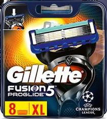 Gillette Fusion5 Proglide ostrza 8szt UEFA imp UK
