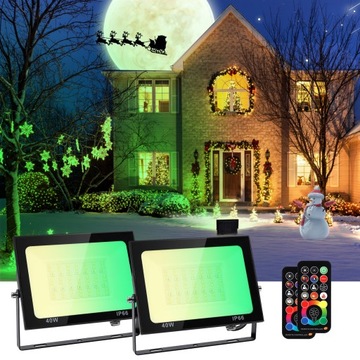 2-компонентный светодиодный прожектор для наружного освещения, аналог прожектора