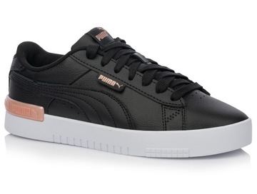 Damskie czarne buty skórzane PUMA JADA sneakersy sportowe r. 37