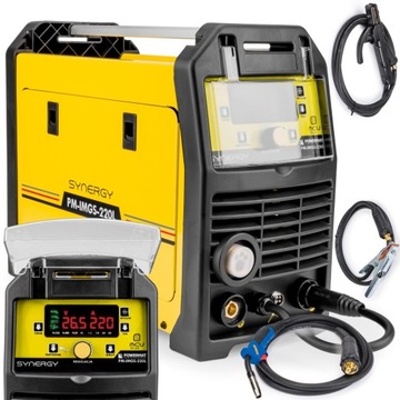 ZESTAW MIGOMAT MIG/MAG/MMA LIFT TIG 220 SYNERGIA