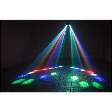 ОТРАЖАТЕЛЬ ДИСКО-ПРОЕКТОР COLORPHONE LIGHT4ME AIRSHIP 2 128 светодиодов RGBW