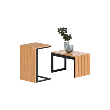 ZESTAW mebli ogrodowych GREGMAN MODUŁOWY ze stolikiem NAROŻNIK LEŻANKA SOFY