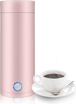 CZAJNIK PODRÓŻNY 400ML KUBEK TERMICZNY TERMOS 2W1