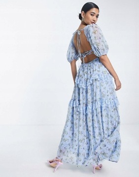 36 LETNIA SUKIENKA MAXI SZYFON Bonprix
