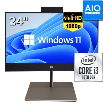 Komputer HP 440 G6 All in One Core i3-10100 8/256GB SSD 24