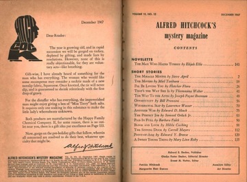 ТАЙНЫЙ ЖУРНАЛ АЛЬФРЕДА ХИЧКОКА - ЕЖЕГОДНЫЙ 1967 ГОД - 12 ВЫПУСКОВ