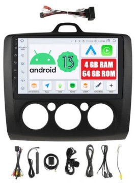 Rádio 2DIN Navigace Android Ford Focus MK2 2 II 4/64 Gb Dsp Carplay Lte