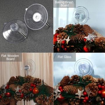 Крючки-присоски для ванной комнаты Стеклянная кормушка для птиц C