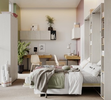 Молодежная кровать с каркасом ТФ-17 120х200 см