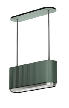 OKAP WYSPOWY CIARKO MONO W GREEN 90CM WOLNOSTOJĄCY