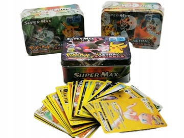 В коробке 40 карточек покемонов, включая 3 СПЕЦИАЛЬНЫХ!