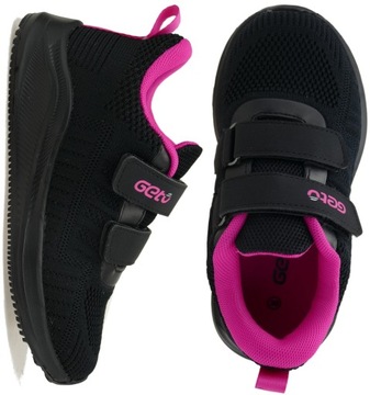 ADIDASY DZIEWCZĘCE BUTY DZIECIĘCE SPORTOWE TRAMPKI CZARNE SIATKA R. 40