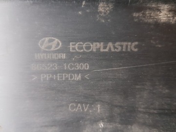 HYUNDAI GETZ 05- LIŠTA DOPLNĚNÍ NÁRAZNÍKU PŘEDNÍHO 86523-1C3000